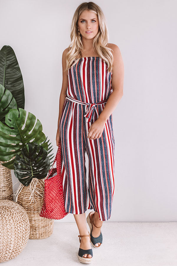 Soho Stripes Jumpsuit