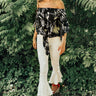 So Radiant Off Shoulder Top in Black Image - 1