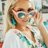 Brunching In Malibu Sunnies in Pink Image - 1