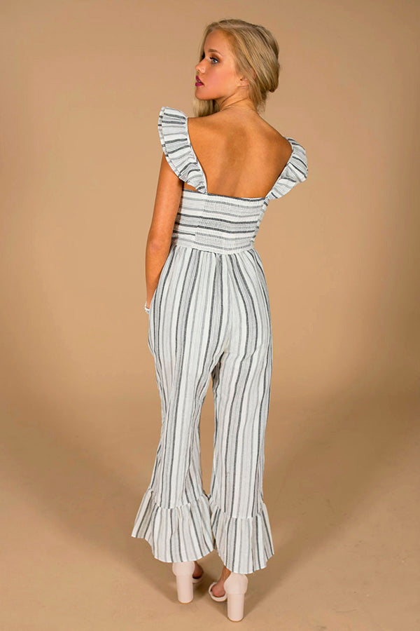 Striped Happiness Jumpsuit Image - 4