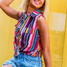 Rhythm and Blues Stripe Top Image - 1