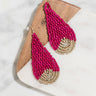 Venice Beach Earrings In Fuchsia Image - 1