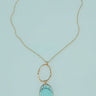 Feeling Divine Necklace In Turquoise Image - 1