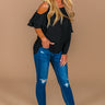 Margaritas On Melrose Shift Top in Black Image - 1