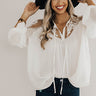All Day Chic Lace Top in Cream Image - 1