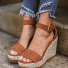 The Lana Wedge in Cinnamon Image - 1