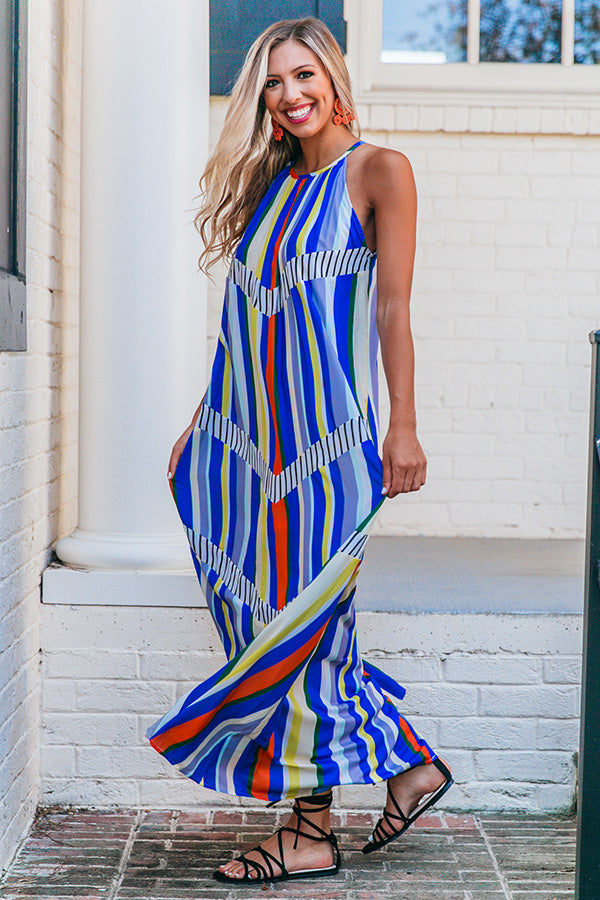 Party In Key Largo Maxi In Blue Image - 1