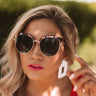 Park Ave Sunnies In Pink Marble Image - 1