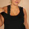 Pretty Chic Lace Bralette In Black Image - 1