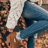 The Stevie Perforated Bootie in Chocolate Image - 1