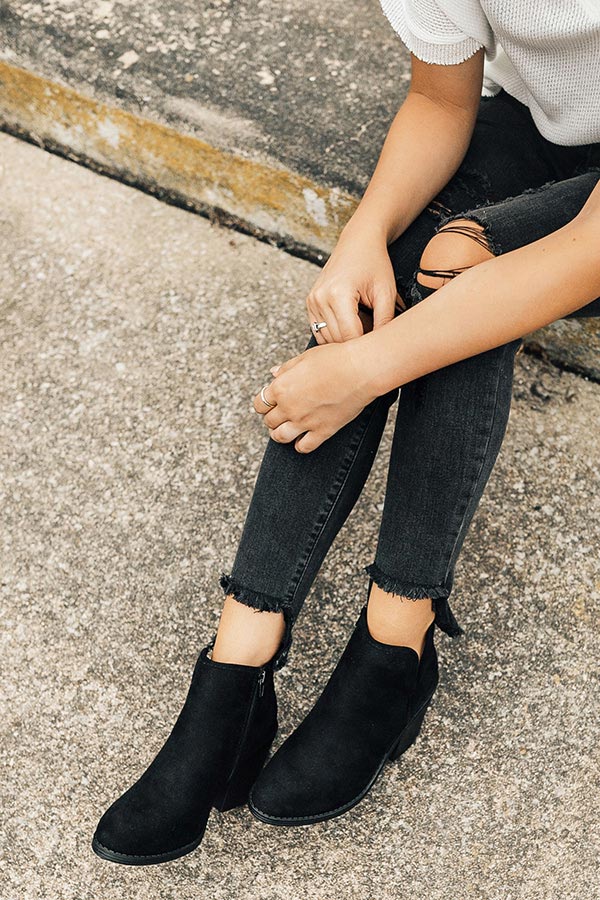 The Dylan Bootie in Black