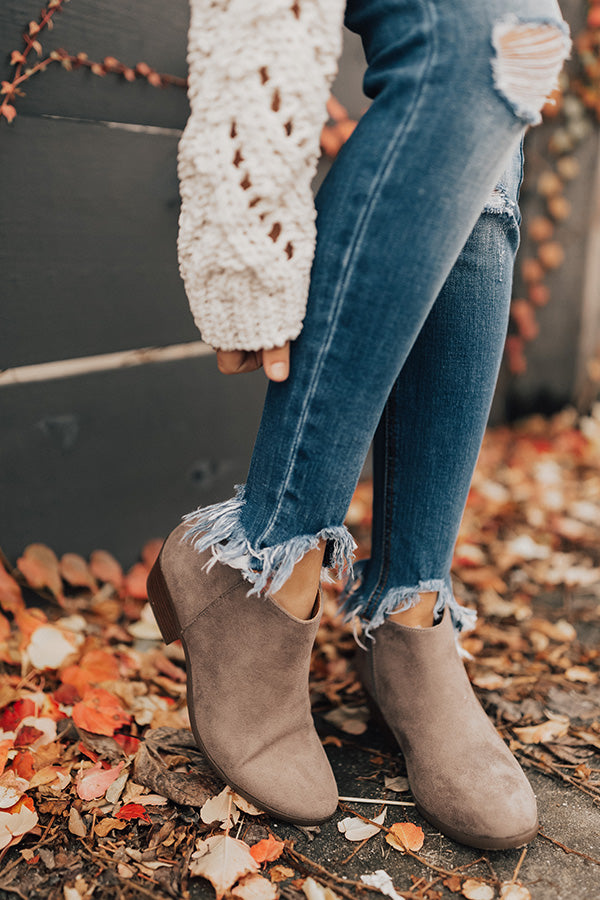 The Leighton Bootie in Dark Grey Image - 1