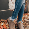 The Leighton Bootie in Dark Grey Image - 1