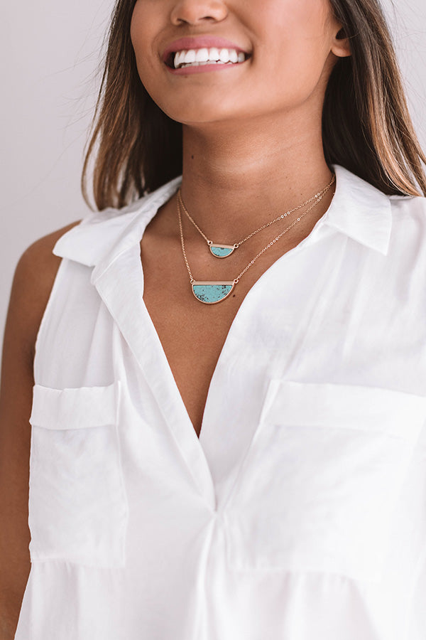 California Crush Necklace In Turquoise