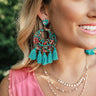 Jet Set To Morocco Earrings In Turquoise Image - 1