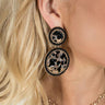 Meet Me In Milan Earrings In Black Image - 1