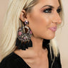 Jet Set To Morocco Earrings In Black Image - 1
