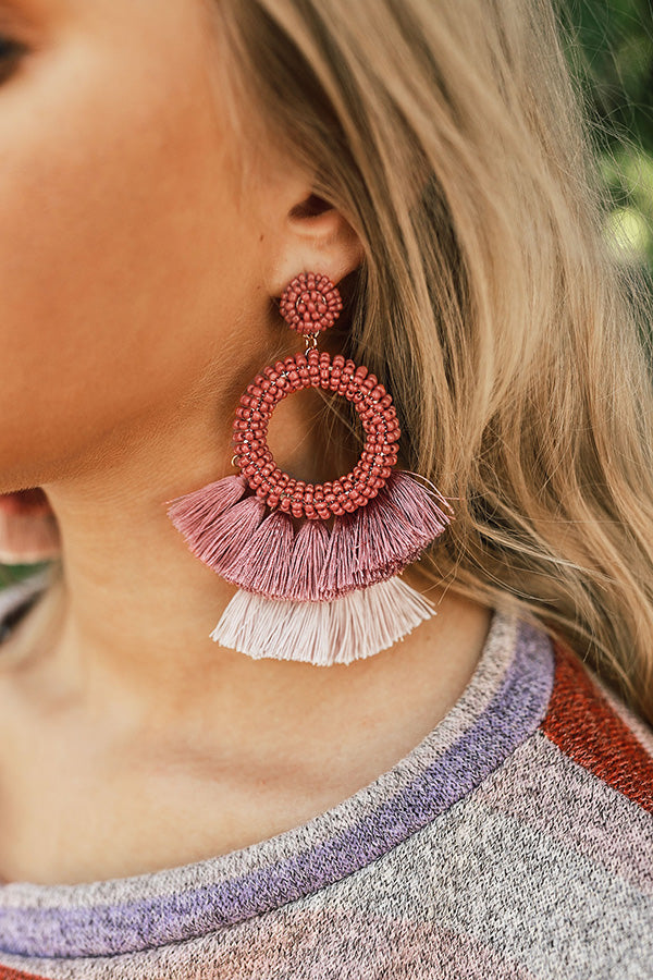 Infinitely Stunning Earrings In Blush Image - 1