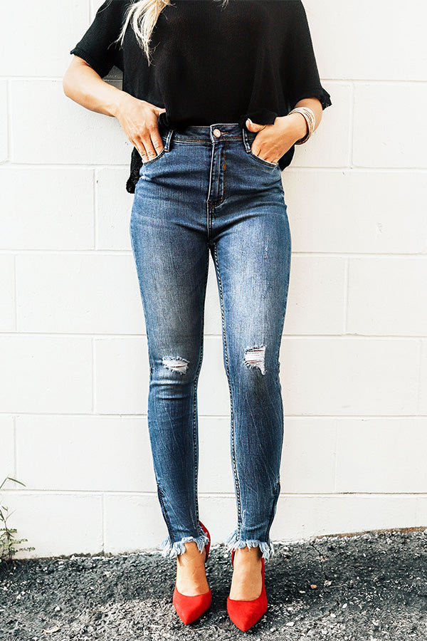 The Addison High Waist Skinny