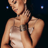 Fashion Week Sparkle Magnetic Bracelet In Gold Image - 1