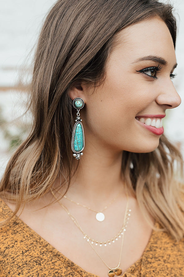 Rome Turquoise Earrings