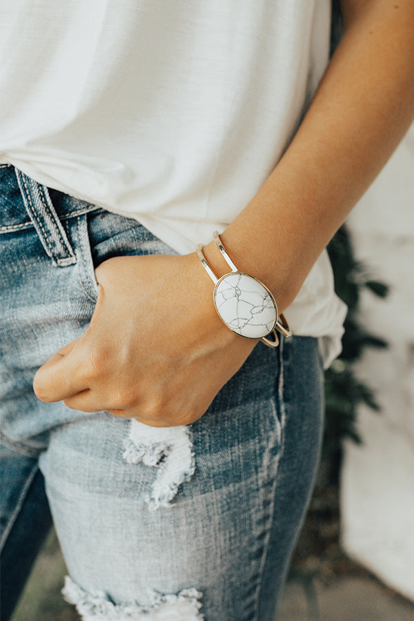 Such A Babe Bracelet In White