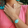 Such A Babe Bracelet In Turquoise Image - 1