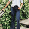 Cute On The Catwalk Midrise Stripe Flare Image - 1