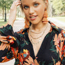 Wanna Dance All Night Tassel Earrings In Pumpkin Image - 1