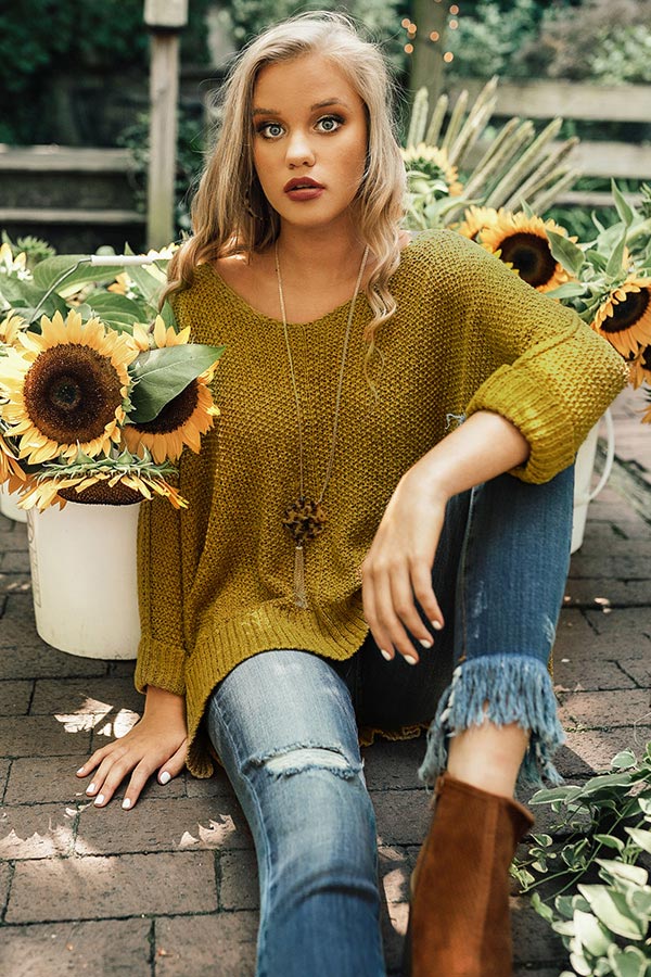 Love Me Like You Mean It Knit Sweater in Harvest