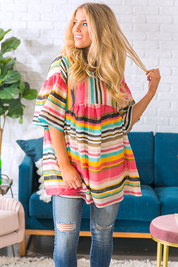 Tropic Chic Babydoll Tunic Image - 2
