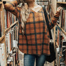 Aspen Cabin Shift Top in Cinnamon Image - 1