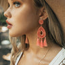 Memories In The Making Earrings In Pink Image - 1