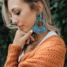 Island Luxe Tassel Earrings In Riverside Image - 1