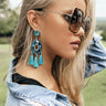Memories In The Making Earrings In Ocean Blue Image - 1