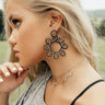 Sunrise To Sunset Earrings In Black Image - 1