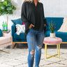 Livin' Luxe Shift Top in Black Image - 1