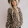 Coffee And Chit Chat Leopard Top Image - 1