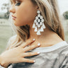 Poppin' Bottles Earrings In White Image - 1