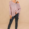 Cozy Like Sunday Morning Knit Sweater in Pink Image - 1