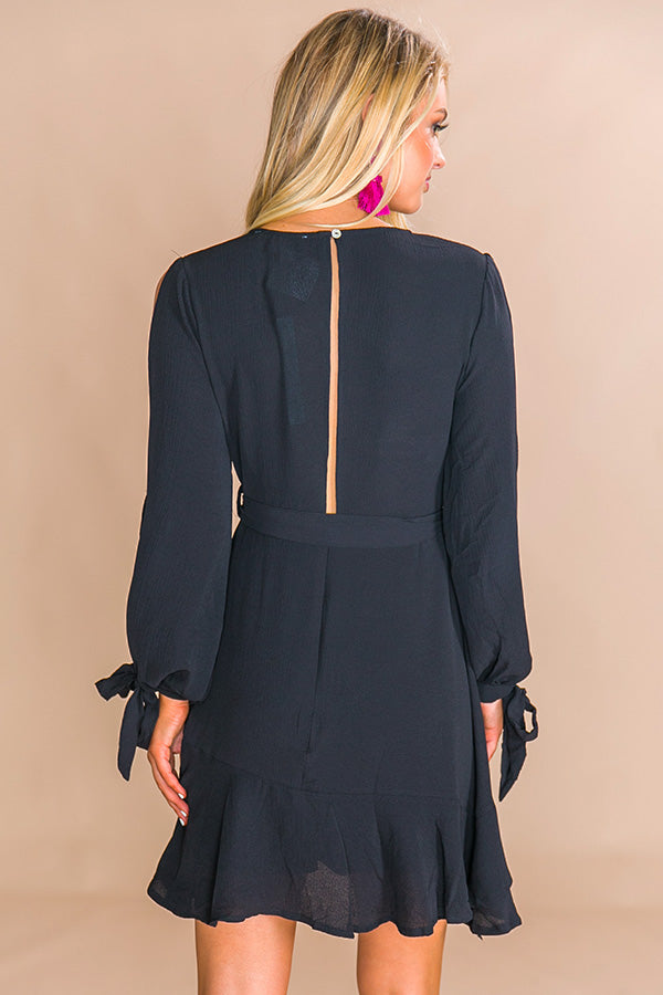 Brooklyn Bombshell Dress in Black Image - 4