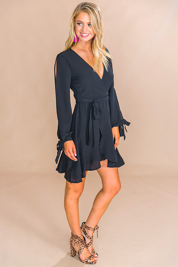 Brooklyn Bombshell Dress in Black Image - 3