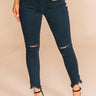 The Jameson High Waist Distressed Skinny Image - 1