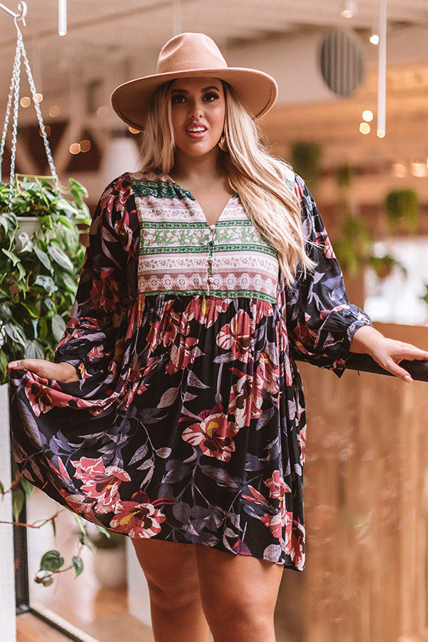 Stolen Moments Babydoll Dress  Curves Image - 5