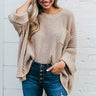 Haute Chocolate Sippin' Knit Sweater in Iced Mocha Image - 1