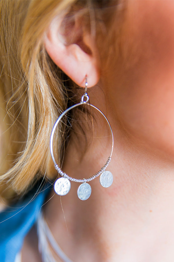 NYC Wishes Earrings In Silver