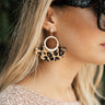 Fifth And Chic Leopard Earrings Image - 1
