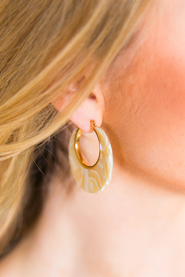 Forever Fabulous Earrings In Cream