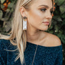 High Profile Earrings In Ivory Image - 1