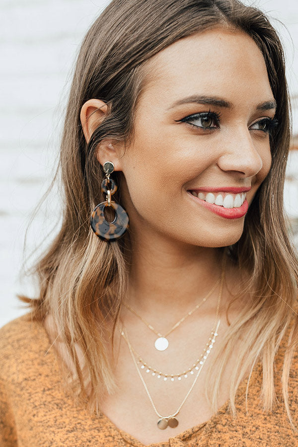 Double Scoop Earrings
